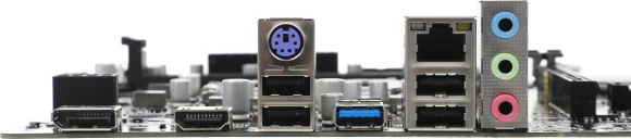 Материнская плата Biostar H610MS  Soc-1700 Intel H610 2xDDR4 mATX AC`97 8ch(7.1) GbLAN+HDMI+DP