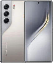 Смартфон Tecno Camon 40 Pro 5G 256Gb 8Gb титановый моноблок 3G 4G 2Sim 6.78" 1080x2436 Android 15 50Mpix 802.11 a/b/g/n/ac/ax NFC GPS GSM900/1800 GSM1900 Protect FM