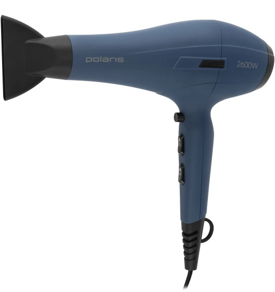 Фен Polaris PHD 2600ACi 2600Вт синий/черный Фен Polaris PHD 2600ACi 2600Вт синий/черный