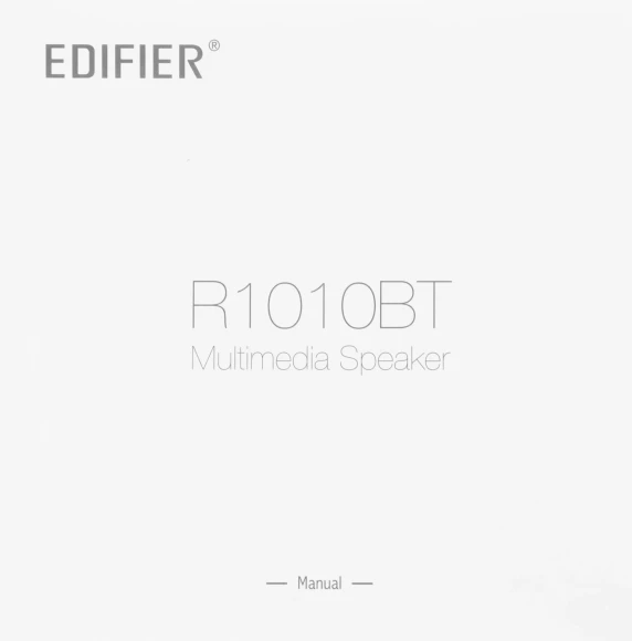 Колонки Edifier R1010BT 2.0 черный/черный 24Вт BT Колонки Edifier R1010BT 2.0 черный/черный 24Вт BT