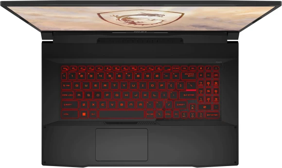 Ноутбук MSI Katana 17 B13VEK-1611XRU Core i5 13420H 16Gb SSD1Tb NVIDIA GeForce RTX4050 6Gb 17.3" IPS FHD (1920x1080) без ОС black WiFi BT Cam (9S7-17L541-1611)