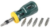 Отвертка Kraftool 26161-H13 в компл.:7 предметов