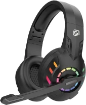 Наушники с микрофоном Оклик HS-L420G черный накладные BT оголовье (1939799) Наушники с микрофоном Оклик HS-L420G черный накладные BT оголовье (1939799)