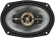 Колонки автомобильные JVC CS-DR695HP 800Вт 85дБ 4Ом 15x23см (6x9дюйм) (ком.:2кол.) коаксиальные пятиполосные