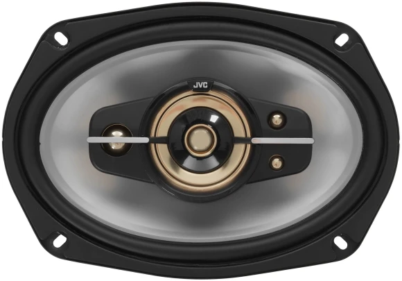 Колонки автомобильные JVC CS-DR695HP 800Вт 85дБ 4Ом 15x23см (6x9дюйм) (ком.:2кол.) коаксиальные пятиполосные