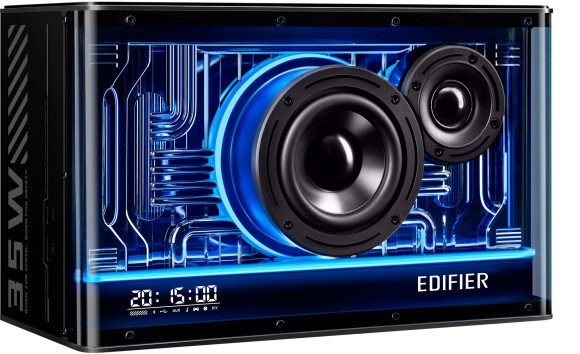Колонки Edifier QD35 1.0 черный 40Вт BT Колонки Edifier QD35 1.0 черный 40Вт BT