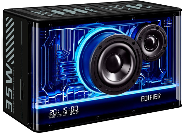 Колонки Edifier QD35 1.0 черный 40Вт BT Колонки Edifier QD35 1.0 черный 40Вт BT