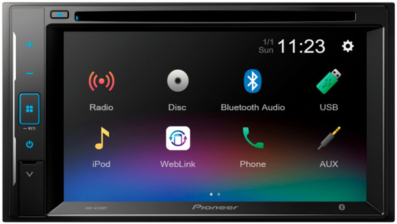 Автомагнитола Pioneer AVH-A245BT 2DIN 4x50Вт 6.2" Автомагнитола Pioneer AVH-A245BT 2DIN 4x50Вт 6.2"