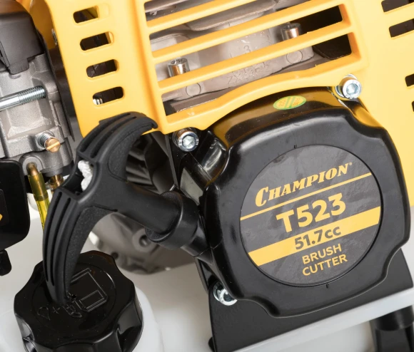 Триммер бензиновый Champion T523 1400Вт 1.9л.с. разбор.штан. реж.эл.:леска/нож Триммер бензиновый Champion T523 1400Вт 1.9л.с. разбор.штан. реж.эл.:леска/нож