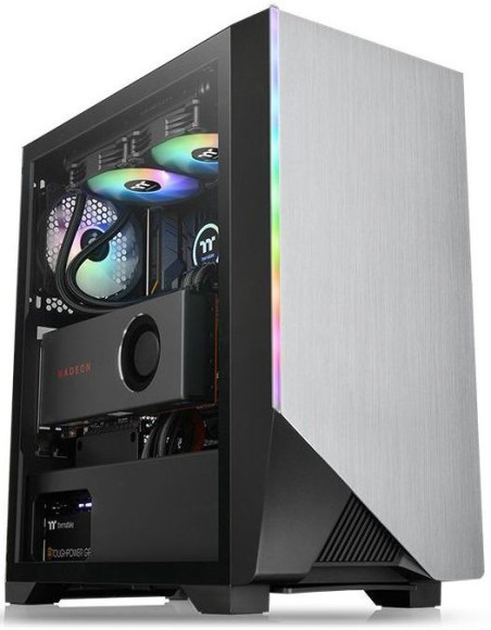 Корпус Formula V-LINE 2052 черный без БП ATX 6x120mm 2xUSB2.0 1xUSB3.0 audio bott PSU