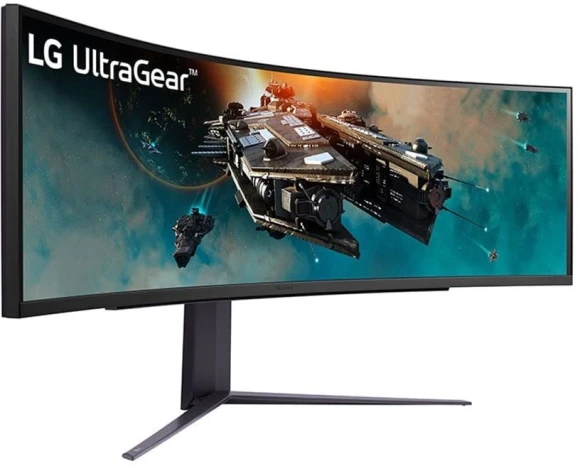Монитор LG 49" UltraGear 49GR85DC-B черный VA LED 32:9 HDMI матовая HAS Piv 3000:1 450cd 178гр/178гр 5120x1440 240Hz FreeSync Premium Pro DP 2K USB 15.1кг Монитор LG 49" UltraGear 49GR85DC-B черный VA LED 32:9 HDMI матовая HAS Piv 3000:1 450cd 178гр/178гр 5120x1440 240Hz FreeSync Premium Pro DP 2K USB 15.1кг