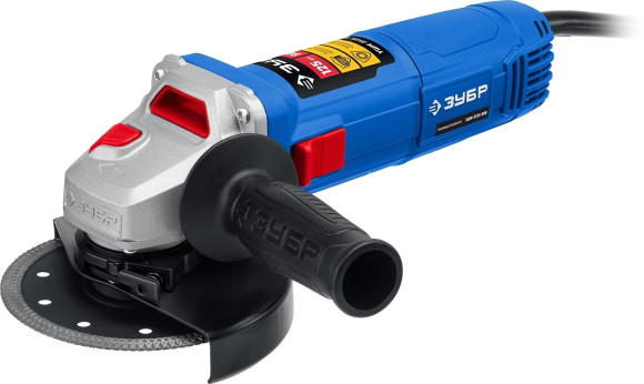 Углошлифовальная машина Зубр УШМ-П125-900 900Вт 11000об/мин рез.шпин.:M14 d=125мм
