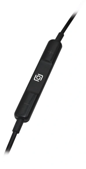 Гарнитура внутриканальные Оклик HS-S-230 1.2м черный проводные в ушной раковине (SS-E188B)