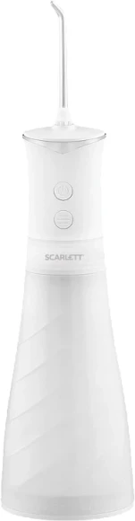 Ирригатор Scarlett SC-WF02 портатив. 4насад. белый