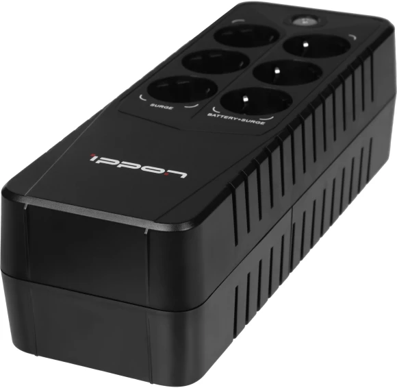 Источник бесперебойного питания Ippon Back Verso 600 300Вт 600ВА черный