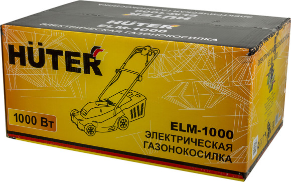 Газонокосилка роторная Huter ELM-1000 (70/4/3) 1000Вт Газонокосилка роторная Huter ELM-1000 (70/4/3) 1000Вт