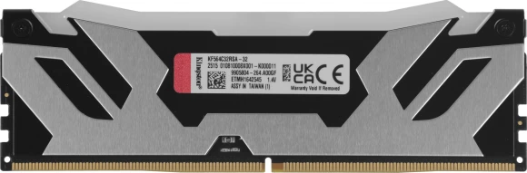 Память DDR5 32GB 6400MHz Kingston KF564C32RSA-32 Fury Renegade XMP RGB RTL Gaming PC5-51200 CL32 DIMM 288-pin 1.4В quad rank с радиатором Ret