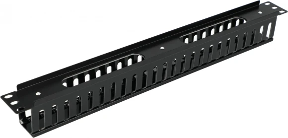 Кабельный органайзер горизонтальный ITK CO05-1PC 1U шир.:19" глуб.:60мм Кабельный органайзер горизонтальный ITK CO05-1PC 1U шир.:19" глуб.:60мм