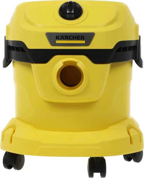 Строительный пылесос Karcher WD 2 Plus V-12/4/18 1000Вт (уборка: сухая/сбор воды) желтый