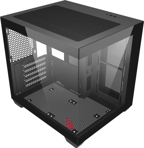 Корпус Bloody CC-121 черный без БП mATX 7x120mm 1xUSB2.0 1xUSB3.0 audio Корпус Bloody CC-121 черный без БП mATX 7x120mm 1xUSB2.0 1xUSB3.0 audio