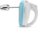 Миксер ручной Maxwell MW-1360 300Вт белый/голубой