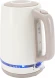 Чайник электрический Vitek VT-WK1066 1.7л. 2200Вт бежевый/коричневый корпус: металл/пластик