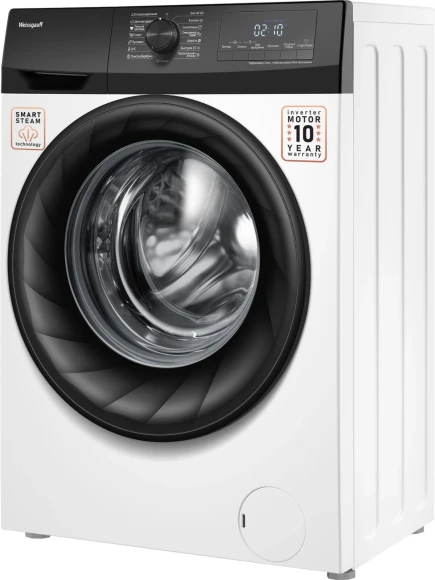 Стиральная машина Weissgauff WM 4947 DC Inverter Steam класс: A+++ загр.фронтальная макс.:7кг белый инвертор