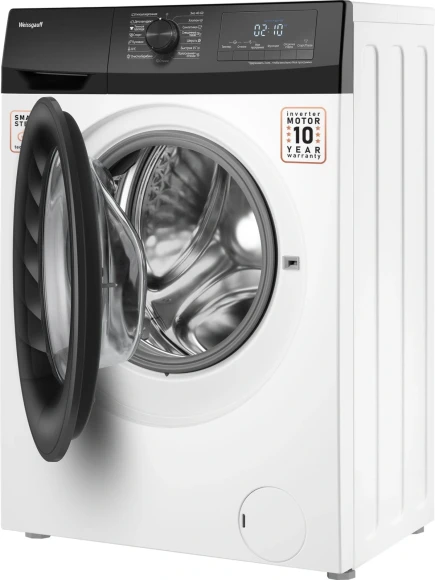 Стиральная машина Weissgauff WM 4947 DC Inverter Steam класс: A+++ загр.фронтальная макс.:7кг белый инвертор