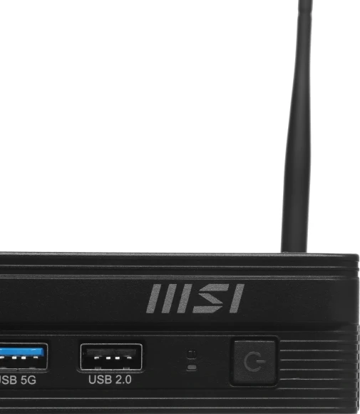 Неттоп MSI Pro DP10 A14MG-011BRU i5 14400 (2.5) UHDG 730 без ОС 2x2.5GbitEth WiFi BT 120W черный (936-B21011-011)
