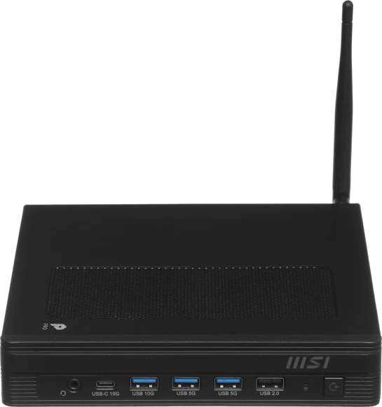 Неттоп MSI Pro DP10 A14MG-011BRU i5 14400 (2.5) UHDG 730 без ОС 2x2.5GbitEth WiFi BT 120W черный (936-B21011-011)