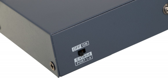 Коммутатор Hikvision DS-3E0105P-E/M(B) 4x100Мбит/с 4PoE+ 35W неуправляемый