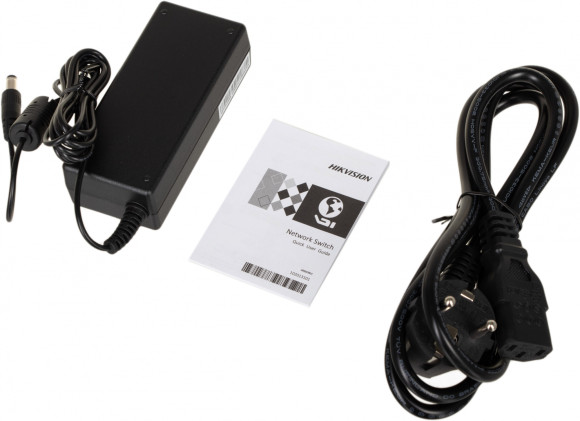 Коммутатор Hikvision DS-3E0105P-E/M(B) 4x100Мбит/с 4PoE+ 35W неуправляемый