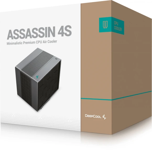 Устройство охлаждения(кулер) Deepcool Assassin 4S Soc-AM5/AM4/1151/1200/2066/1700 черный 4-pin 22.6-29.3dB Al+Cu 250W 1380gr Ret (R-ASN4S-BKGPMN-G)