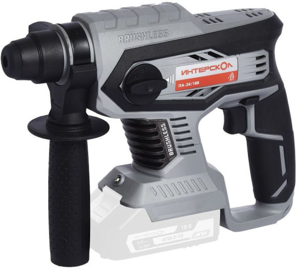 Перфоратор Интерскол ПА-24/18В без АКБ и ЗУ патрон:SDS-plus уд.:2.2Дж аккум. (кейс в комплекте) Перфоратор Интерскол ПА-24/18В без АКБ и ЗУ патрон:SDS-plus уд.:2.2Дж аккум. (кейс в комплекте)