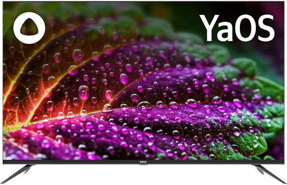 Телевизор QLED BBK 50" 50LED-9212/UTS2C (B) Frameless черный 4K Ultra HD 60Hz DVB-T2 DVB-C DVB-S2 USB WiFi Smart TV (RUS)