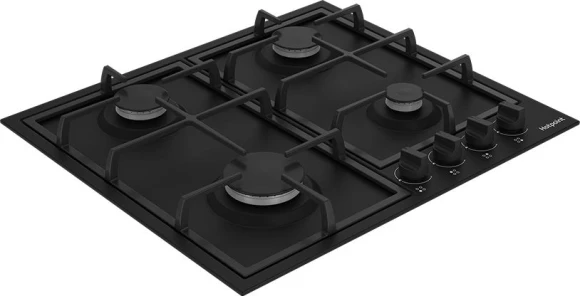 Газовая варочная поверхность Hotpoint HGMT 642 BL черный