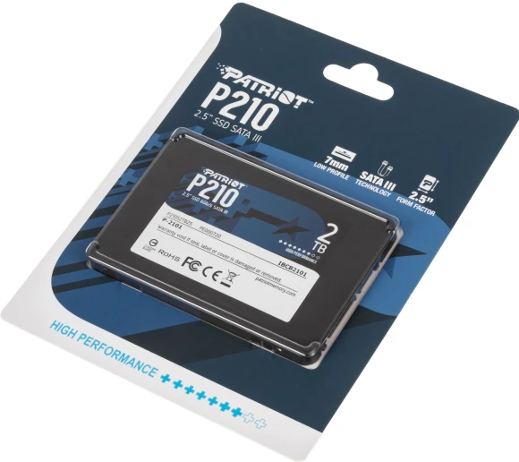 Накопитель SSD Patriot SATA-III 2TB P210S2TB25 P210 2.5"