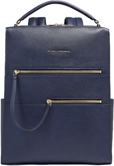 Рюкзак женский Piquadro Patricia CA6839W140BM/BLU темно-синий кожа