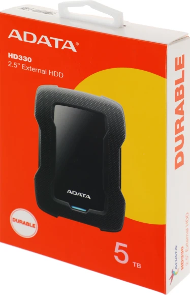 Жесткий диск A-Data USB3.0 5TB AHD330-5TU31-CBK HD330 DashDrive Durable 2.5" черный Жесткий диск A-Data USB3.0 5TB AHD330-5TU31-CBK HD330 DashDrive Durable 2.5" черный