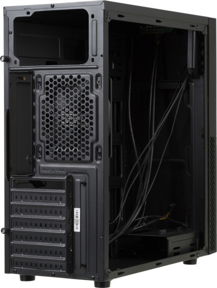 Корпус Accord K-16B черный без БП ATX 6x120mm 2xUSB2.0 1xUSB3.0 audio