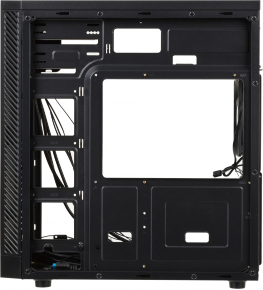 Корпус Accord K-16B черный без БП ATX 6x120mm 2xUSB2.0 1xUSB3.0 audio