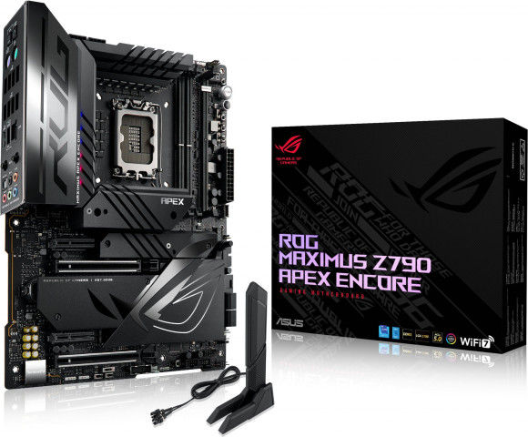 Материнская плата Asus ROG MAXIMUS Z790 APEX ENCORE Soc-1700 Intel Z790 2xDDR5 ATX AC`97 8ch(7.1) 2.5Gg RAID Материнская плата Asus ROG MAXIMUS Z790 APEX ENCORE Soc-1700 Intel Z790 2xDDR5 ATX AC`97 8ch(7.1) 2.5Gg RAID