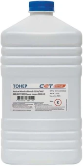 Тонер Cet CE28-K CET111072K500 черный бутылка 500гр. для принтера KONICA MINOLTA Bizhub C258/308/368/227i/257i Тонер Cet CE28-K CET111072K500 черный бутылка 500гр. для принтера KONICA MINOLTA Bizhub C258/308/368/227i/257i