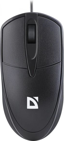 Мышь Defender Trace MB-989 черный оптическая 1000dpi USB 2but (52989)