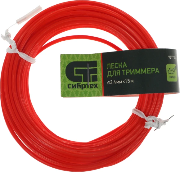 Леска для садовых триммеров Сибртех 961815 d=3мм L=10м