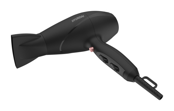 Фен Hyundai H-HDI0750 2200Вт черный/черный Фен Hyundai H-HDI0750 2200Вт черный/черный