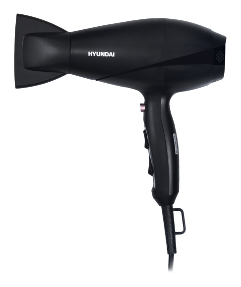 Фен Hyundai H-HDI0750 2200Вт черный/черный Фен Hyundai H-HDI0750 2200Вт черный/черный