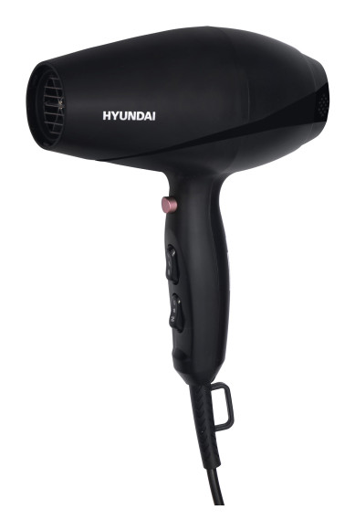 Фен Hyundai H-HDI0750 2200Вт черный/черный Фен Hyundai H-HDI0750 2200Вт черный/черный