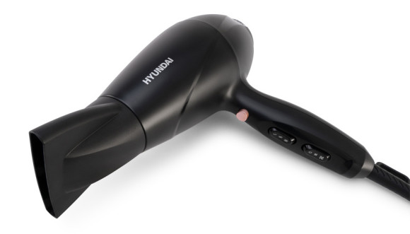 Фен Hyundai H-HDI0750 2200Вт черный/черный Фен Hyundai H-HDI0750 2200Вт черный/черный