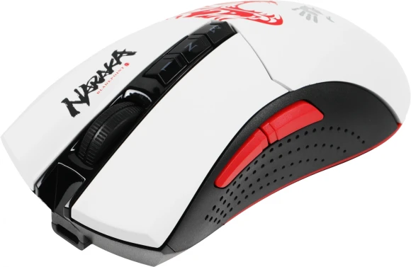 Мышь A4Tech Bloody R90 Plus Naraka белый/рисунок оптическая 5000dpi беспров. USB 7but Мышь A4Tech Bloody R90 Plus Naraka белый/рисунок оптическая 5000dpi беспров. USB 7but